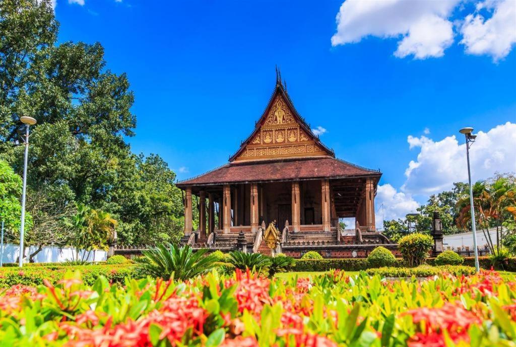 Phonethip Plaza Hotel Vientiane Exterior foto