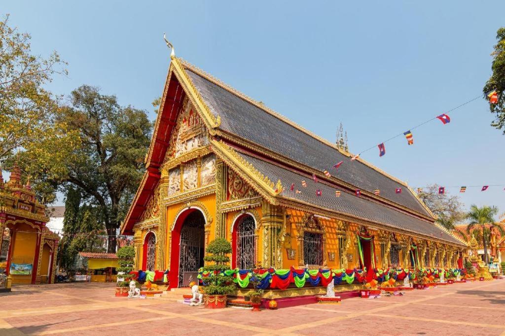 Phonethip Plaza Hotel Vientiane Exterior foto